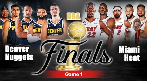 NBA Finals Best Bets for Thursday: Nuggets vs. Heat Game 1 .